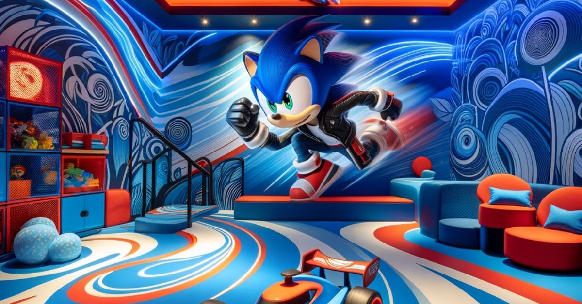 Sonic legetøj til børneværelset